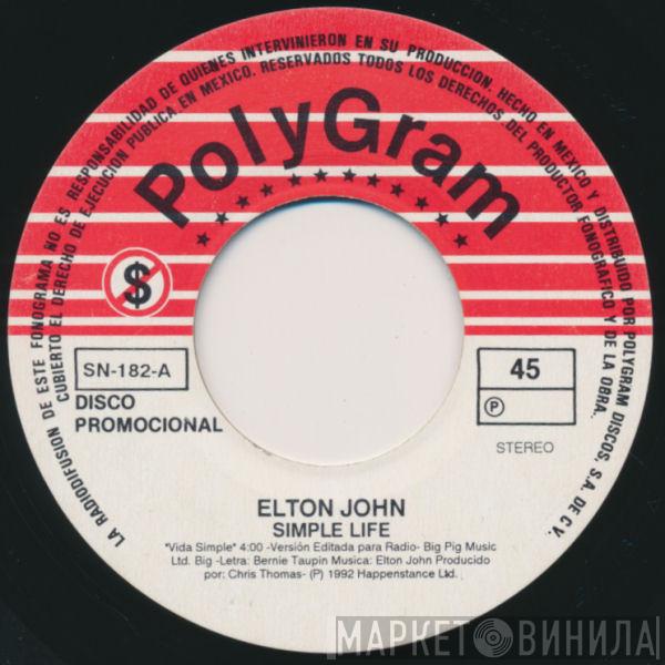  Elton John  - Simple Life