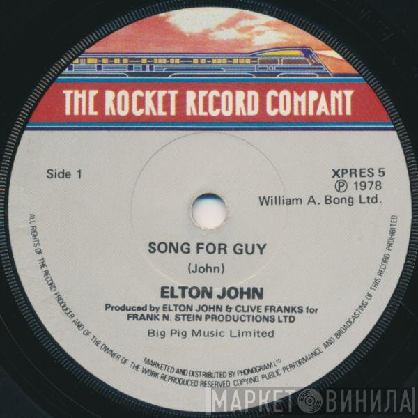  Elton John  - Song For Guy