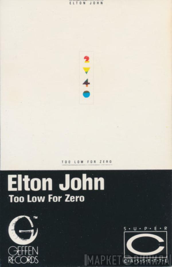  Elton John  - Too Low For Zero