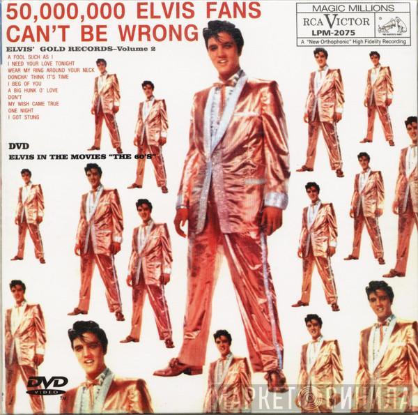  Elvis Presley  - 50,000,000 Elvis Fans Can't Be Wrong Elvis Gold Records - Volume 2 / Elvis In The Movies "The 60's"
