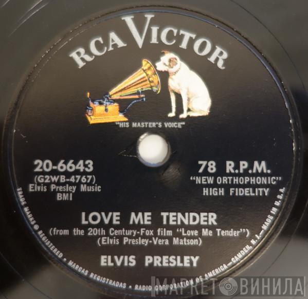  Elvis Presley  - Love Me Tender / Anyway You Want Me