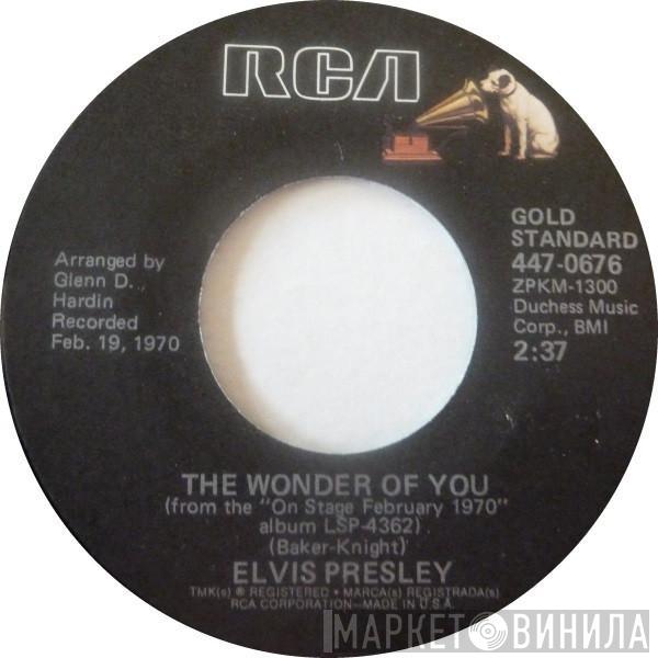  Elvis Presley  - The Wonder Of You / Mama Liked The Roses