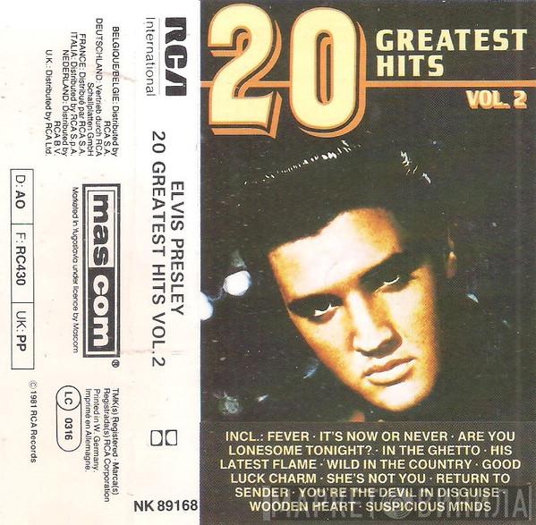  Elvis Presley  - 20 Greatest Hits Vol. 2