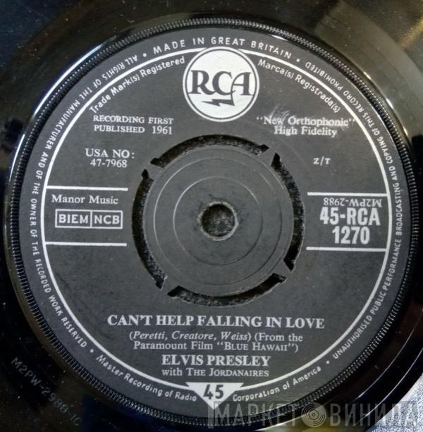 Elvis Presley - Can't Help Falling In Love / Rock-A-Hula Baby