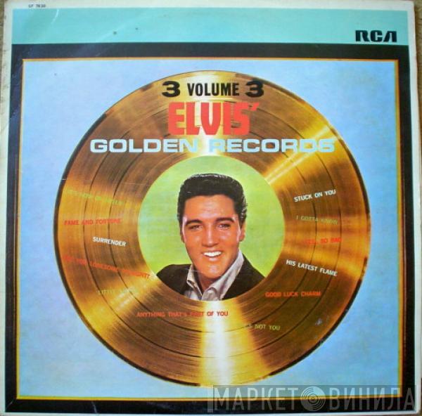 Elvis Presley - Elvis' Golden Records, Vol. 3