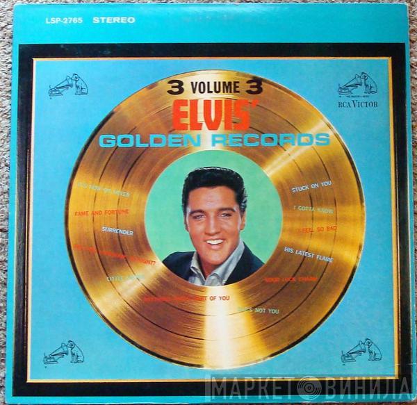 Elvis Presley  - Elvis' Golden Records, Vol. 3