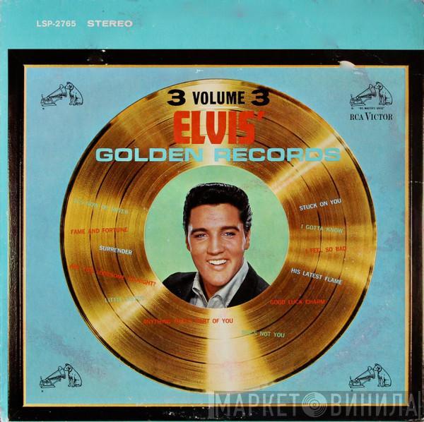  Elvis Presley  - Elvis' Golden Records, Vol. 3