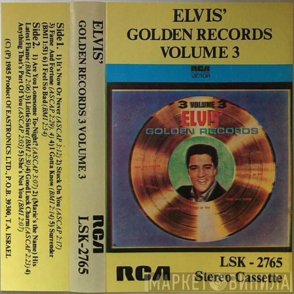  Elvis Presley  - Elvis' Golden Records, Vol. 3