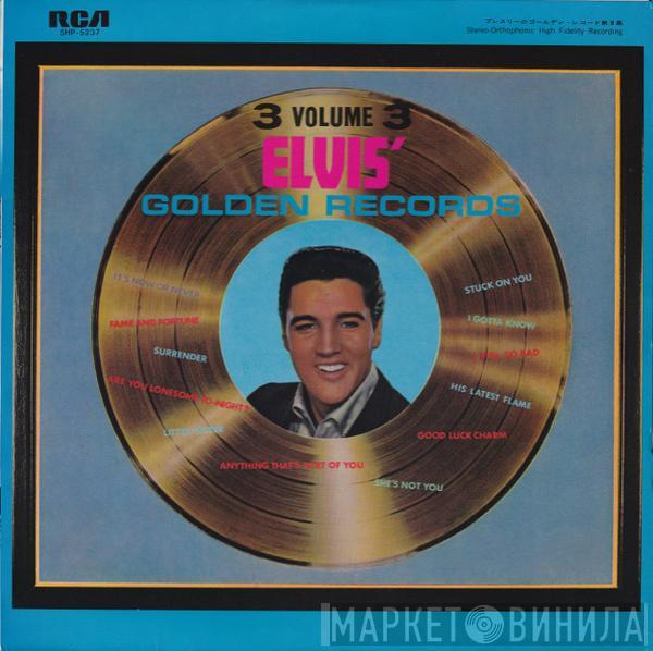  Elvis Presley  - Elvis' Golden Records, Vol. 3