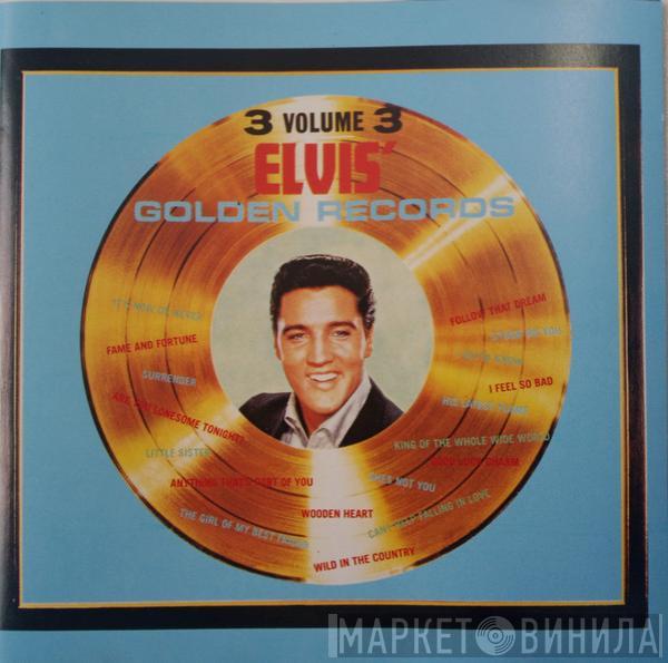  Elvis Presley  - Elvis' Golden Records, Vol. 3