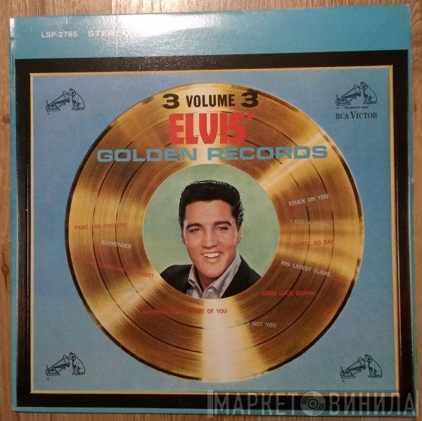  Elvis Presley  - Elvis' Golden Records  Volume 3