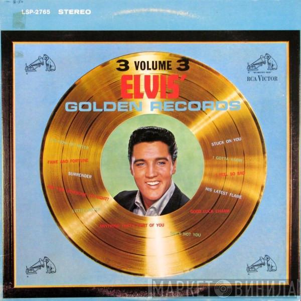  Elvis Presley  - Elvis' Golden Records  Volume 3