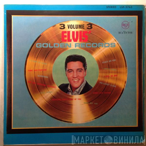  Elvis Presley  - Elvis' Golden Records, Volume 3