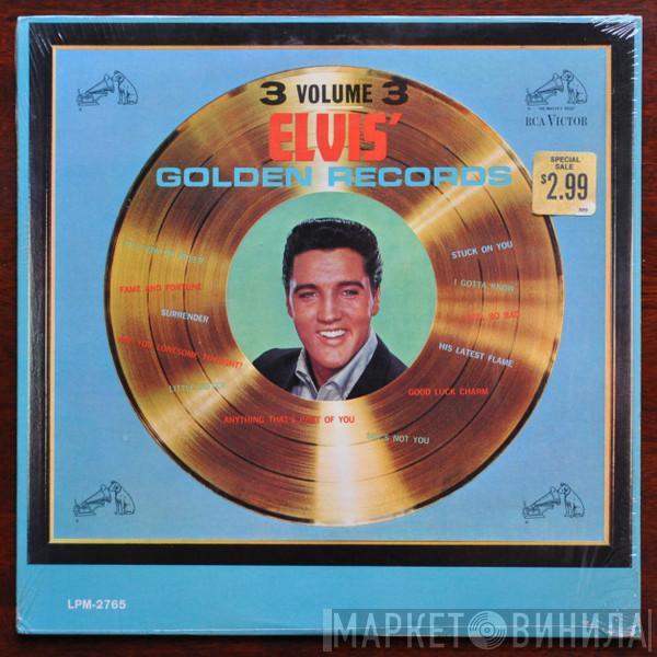  Elvis Presley  - Elvis' Golden Records, Volume 3