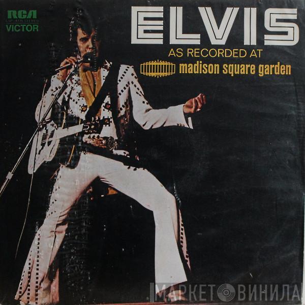  Elvis Presley  - Elvis As Recorded At Madison Square Garden = Elvis En El Madison Square Garden - New York