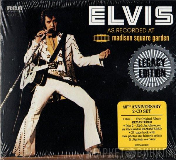  Elvis Presley  - Elvis As Recorded At Madison Square Garden