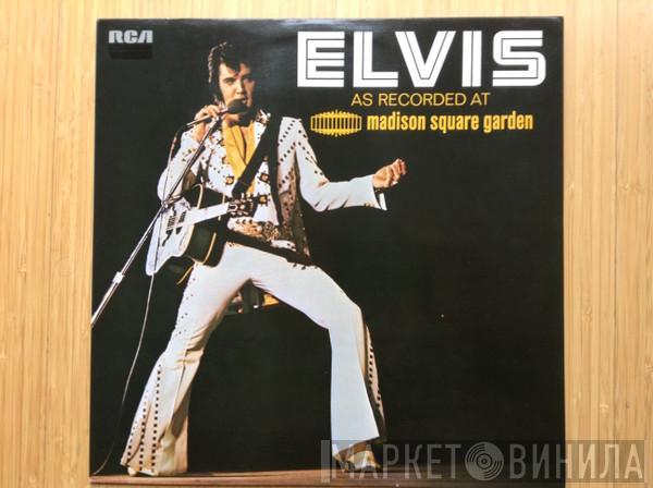  Elvis Presley  - Elvis As Recorded At Madison Square Garden