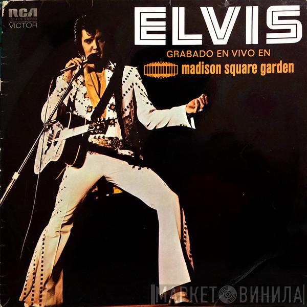  Elvis Presley  - Grabado En Vivo En Madison Square Garden
