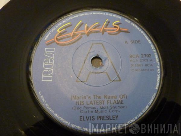 Elvis Presley - His Latest Flame / Little Sister