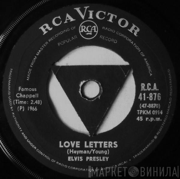  Elvis Presley  - Love Letters