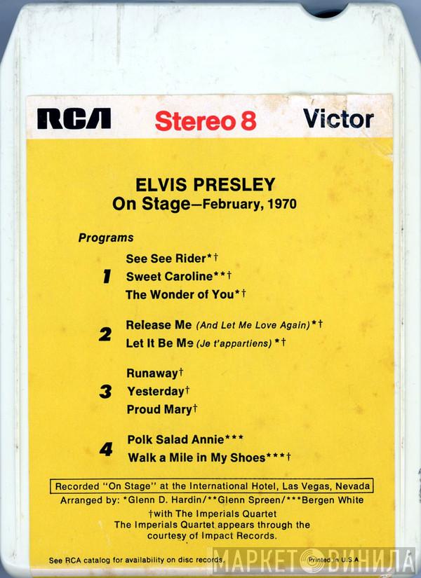  Elvis Presley  - On Stage - February, 1970
