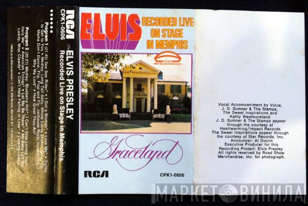  Elvis Presley  - Recorded Live On Stage In Memphis