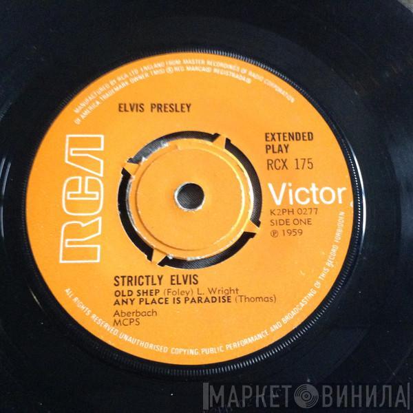  Elvis Presley  - Strictly Elvis