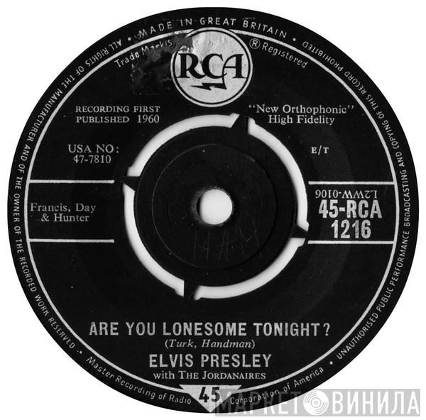 Elvis Presley, The Jordanaires - Are You Lonesome Tonight?