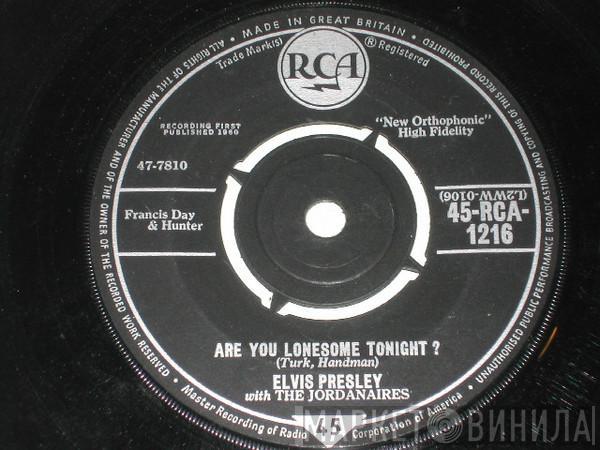 Elvis Presley, The Jordanaires - Are You Lonesome Tonight?