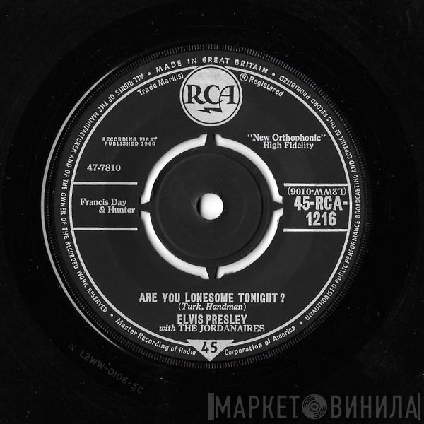 Elvis Presley, The Jordanaires - Are You Lonesome Tonight?