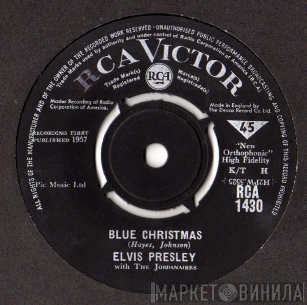 Elvis Presley, The Jordanaires - Blue Christmas