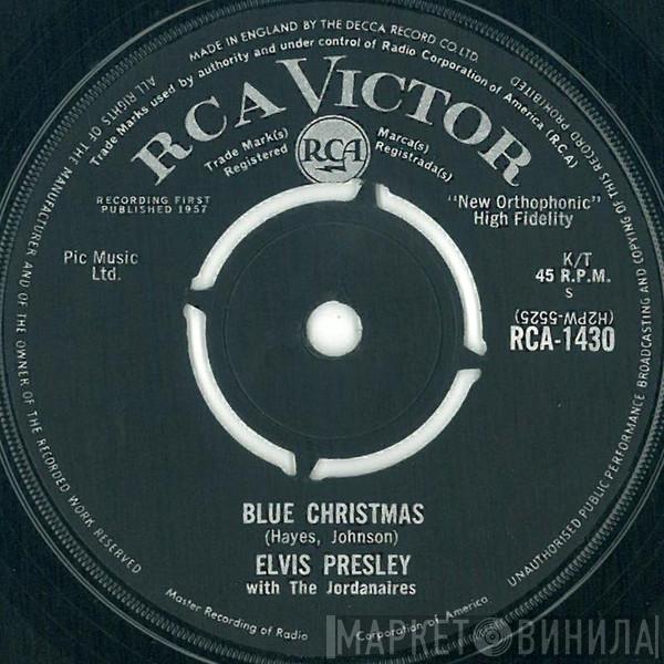 Elvis Presley, The Jordanaires - Blue Christmas