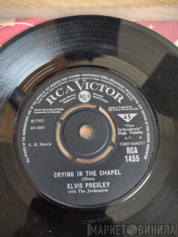 Elvis Presley The Jordanaires  - Crying In The Chapel
