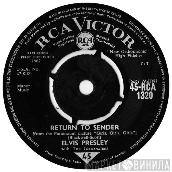 Elvis Presley, The Jordanaires - Return To Sender