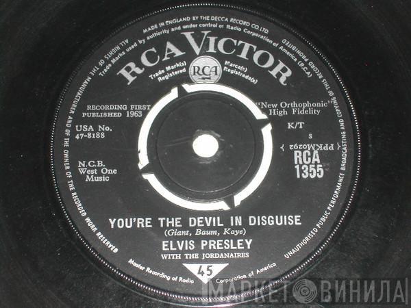 Elvis Presley, The Jordanaires - You're The Devil In Disguise