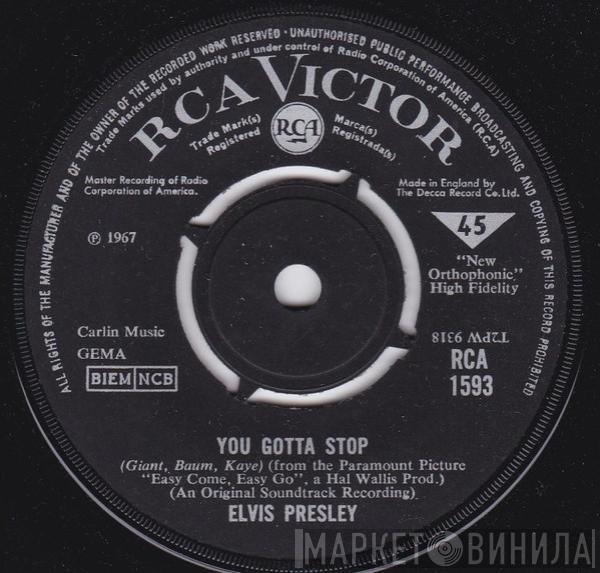 Elvis Presley - You Gotta Stop / The Love Machine