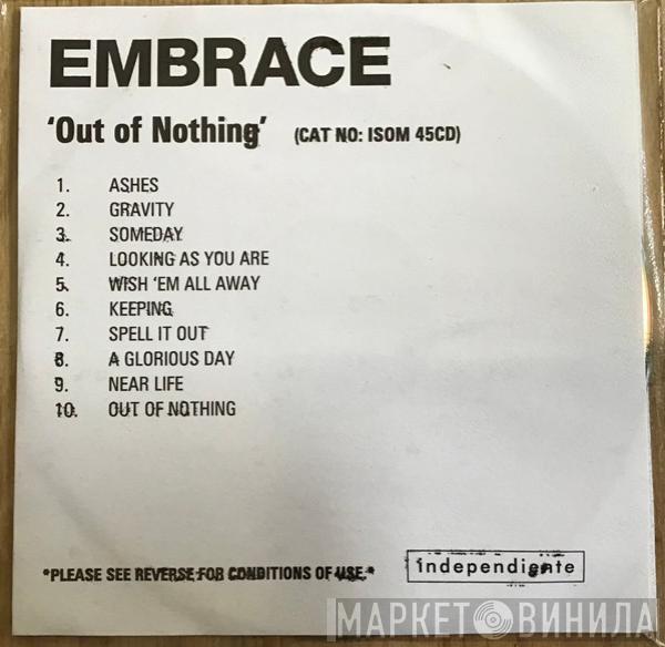 Embrace - Out Of Nothing