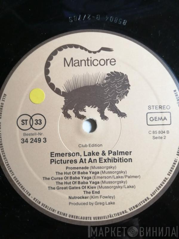  Emerson, Lake & Palmer  - Pictures At An Exhibition