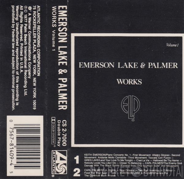  Emerson, Lake & Palmer  - Works Volume 1