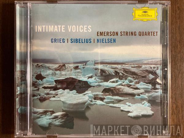 , Emerson String Quartet , Edvard Grieg , Carl Nielsen  Jean Sibelius  - Intimate Voices