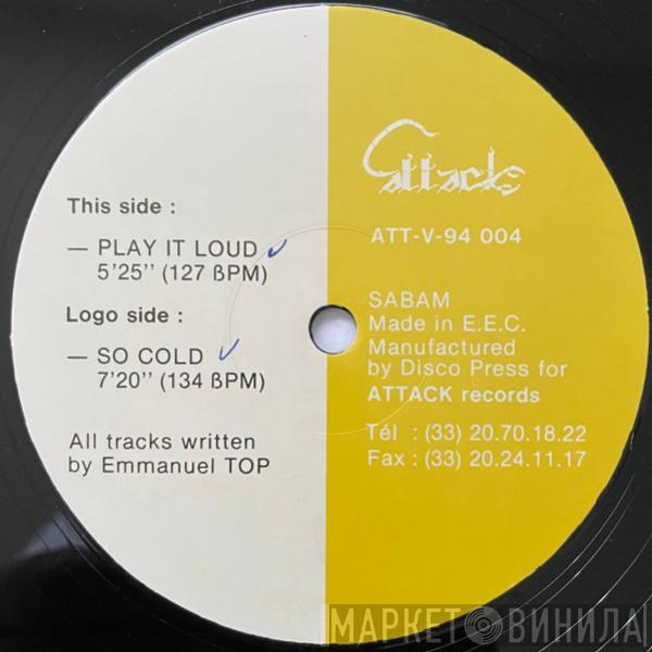  Emmanuel Top  - So Cold / Play It Loud