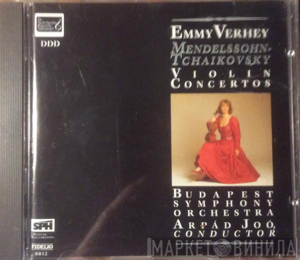 , Emmy Verhey , Felix Mendelssohn-Bartholdy , Pyotr Ilyich Tchaikovsky , Budapest Symphony Orchestra  Arpad Joo  - Mendelssohn-Tchaikovsky Violin Concertos