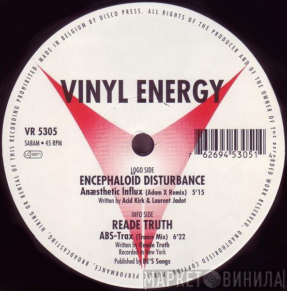 Encephaloïd Disturbance, Reade Truth - Vinyl Energy