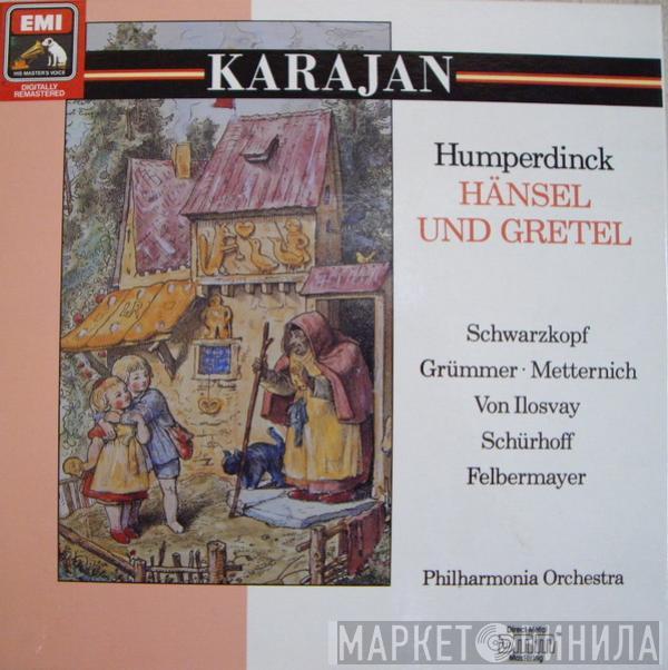 , Engelbert Humperdinck  , Elisabeth Schwarzkopf , Elisabeth Grümmer , Josef Metternich , Maria von Ilosvay , Else Schürhoff , Anny Felbermayer , Philharmonia Orchestra  Herbert von Karajan  - Hänsel Und Gretel