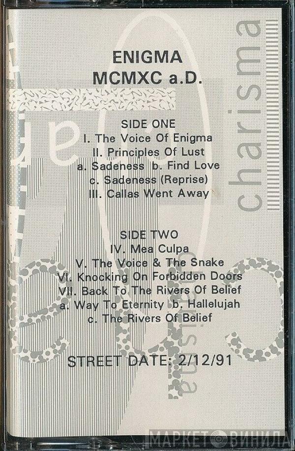  Enigma  - MCMXC a.D.