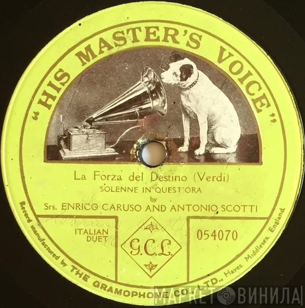 Enrico Caruso, Antonio Scotti - La Forza Del Destino (Solenne In Quest'ora)