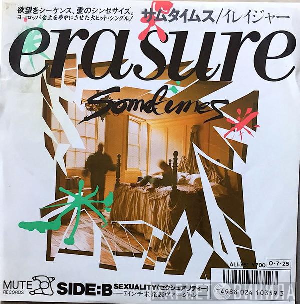  Erasure  - Sometimes