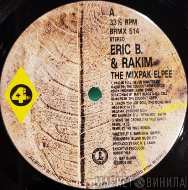 Eric B. & Rakim - The Mixpak Elpee