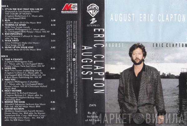  Eric Clapton  - August