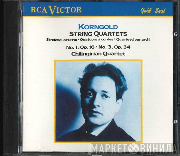 Erich Wolfgang Korngold, Chilingirian String Quartet - String Quartets: No. 1 In A Major / No. 3 In D Major